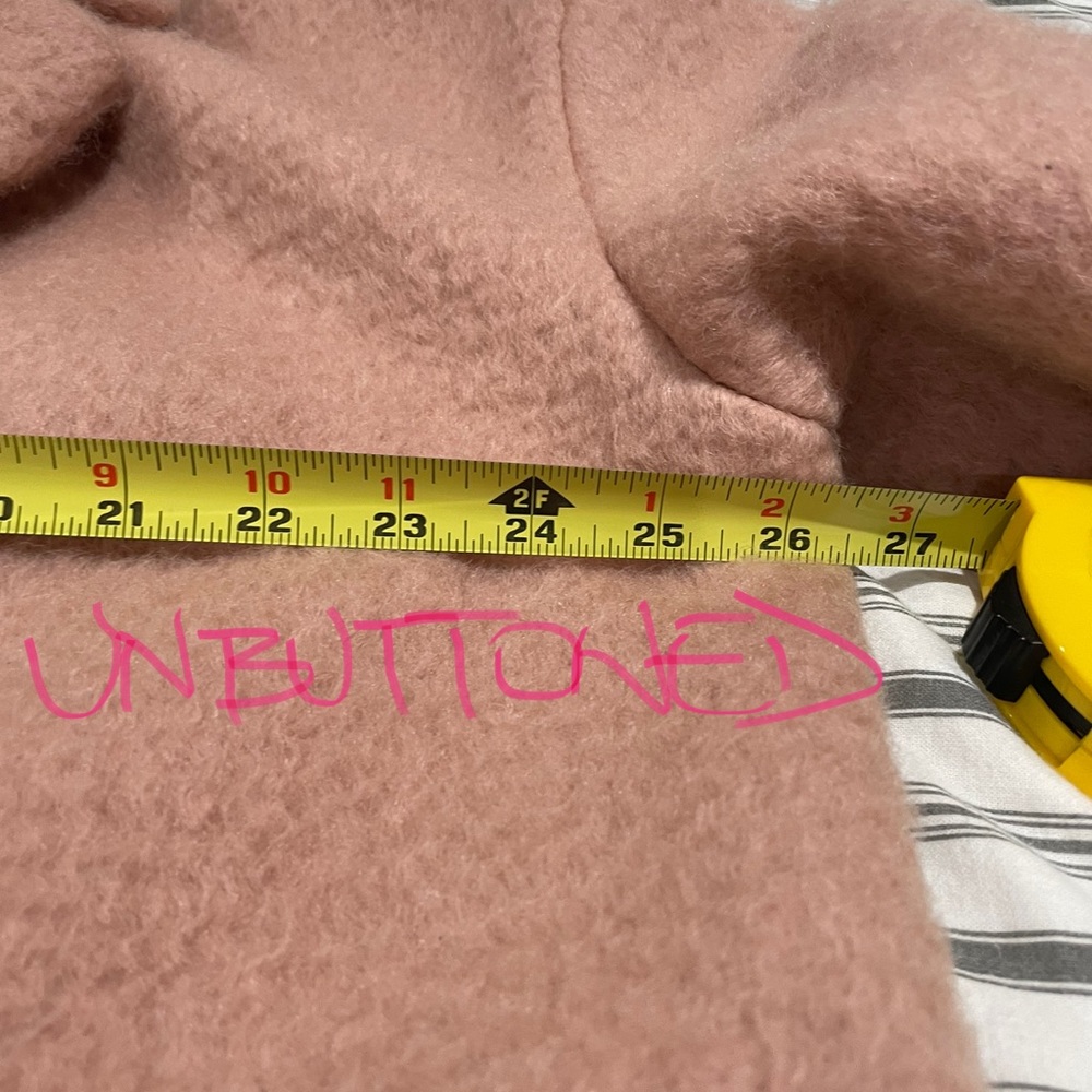 Express Wool Blend Car Coat XL NWT - Picture 15 of 16